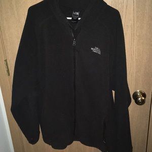 The North face fleece full zip sweater